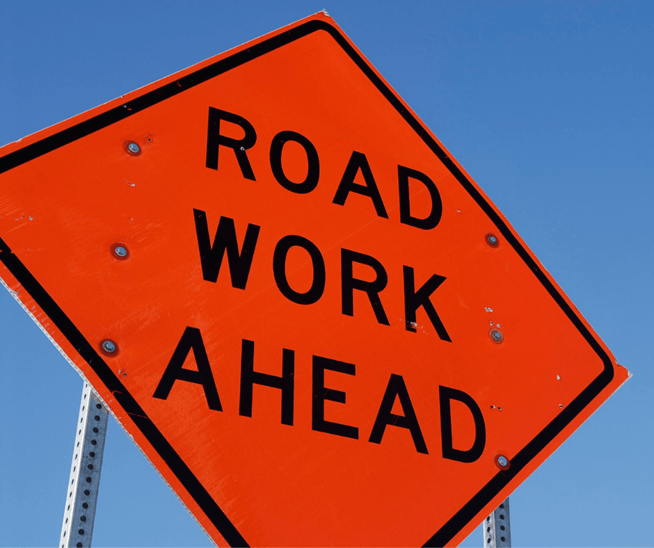 Road Work Ahead