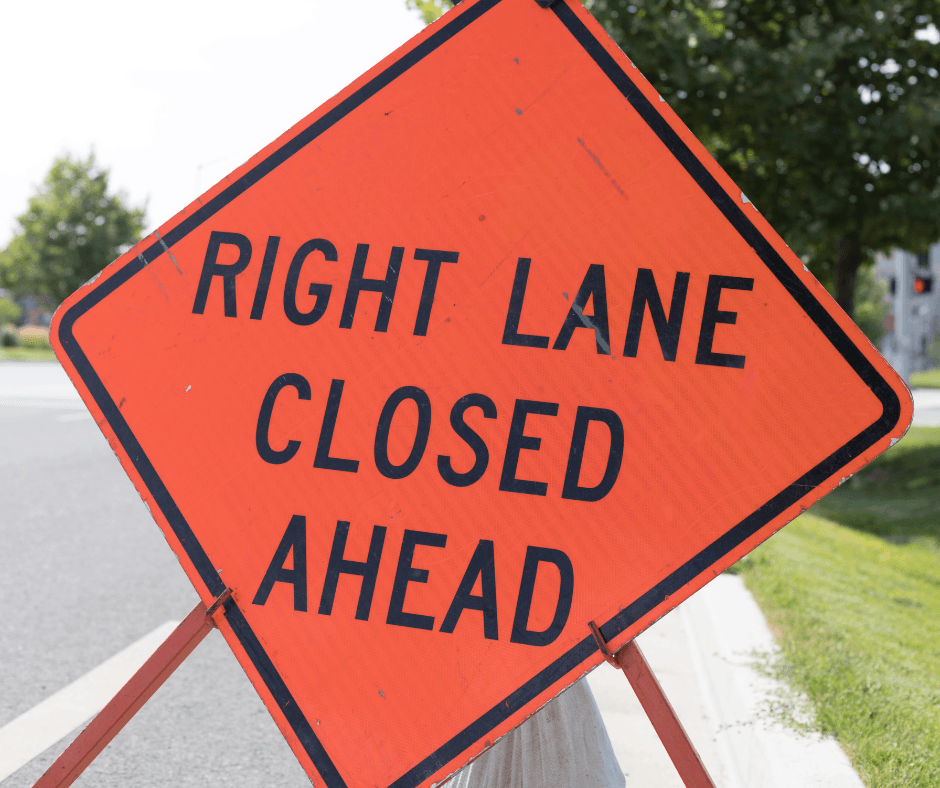 Right Lane Closed